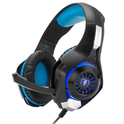 Beexcellent GM-1 Pro Gaming Headset with Mic - PS4, Xbox One, PC, Laptop - LED Stereo Headphones