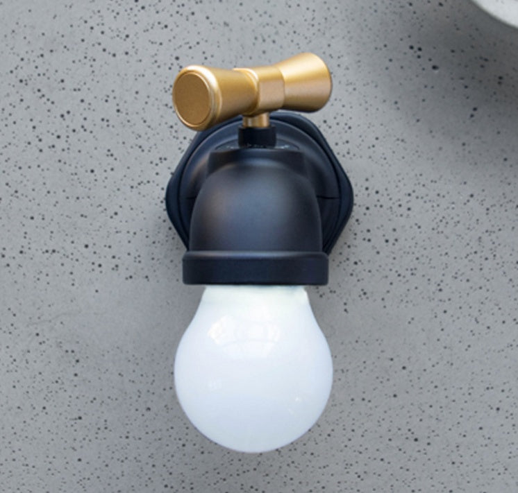 LED-Nachtlampe mit Wasserhahn, Induktionsfunktion, USB-Ladefunktion und Soundsteuerung