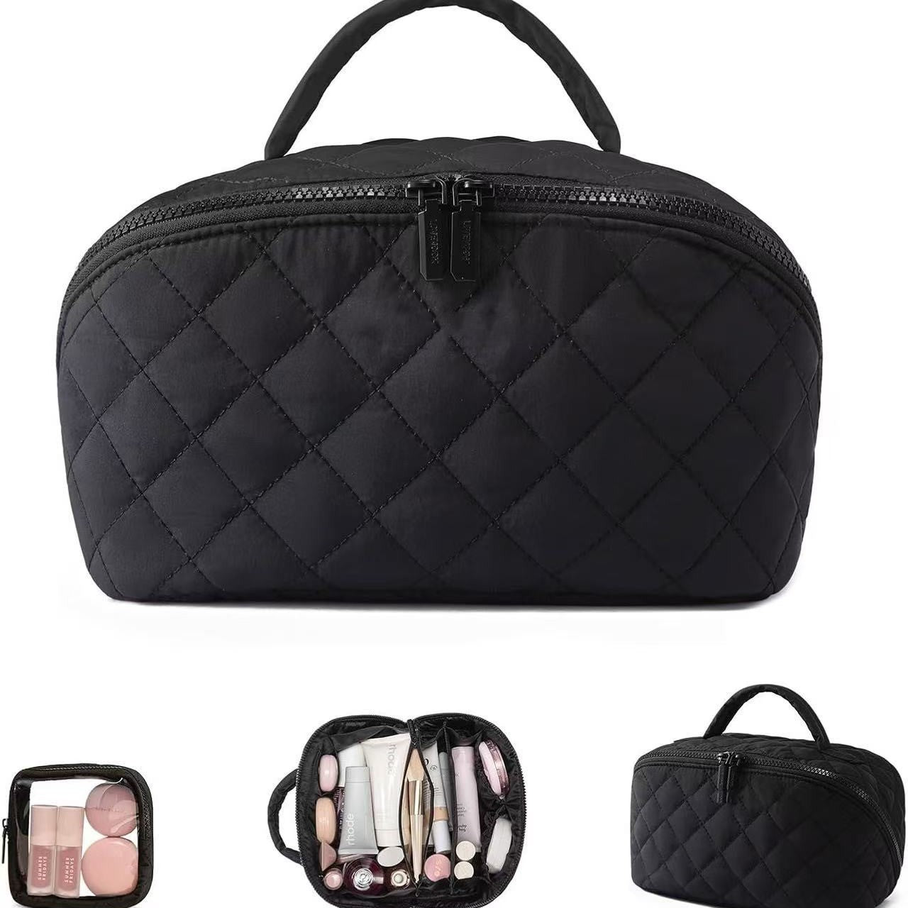 Women's Large Capacity Portable Makeup Bag