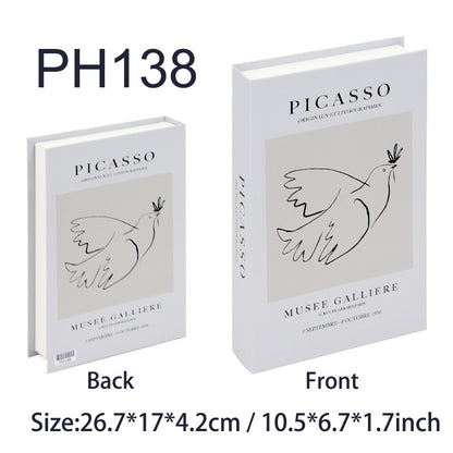 Fashion Simple Style Prop Books Fake Book Magazine Ornaments