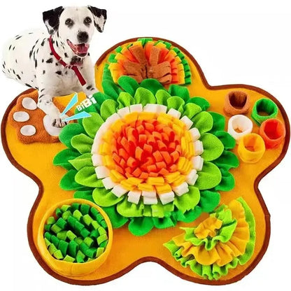 Flower-shaped Dog Cat Olfactory Training Pad