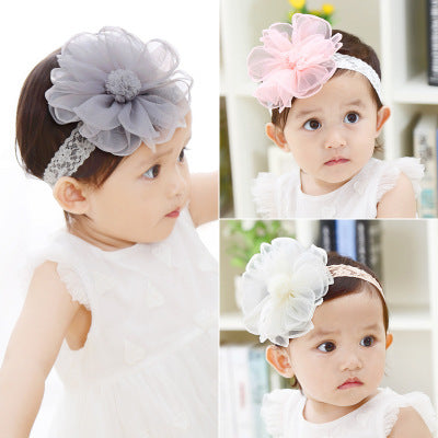 Girls Flower Headband