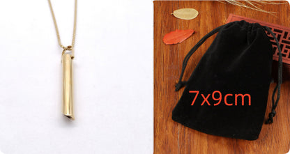 Adjustable Slow Pressure Pendant Necklace