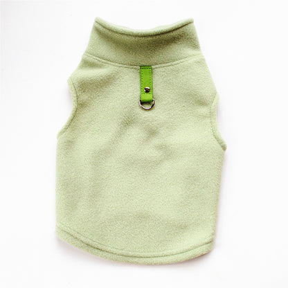 Plaid print pet clothes