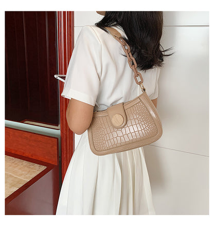 Fashion all-match one-shoulder armpit bag