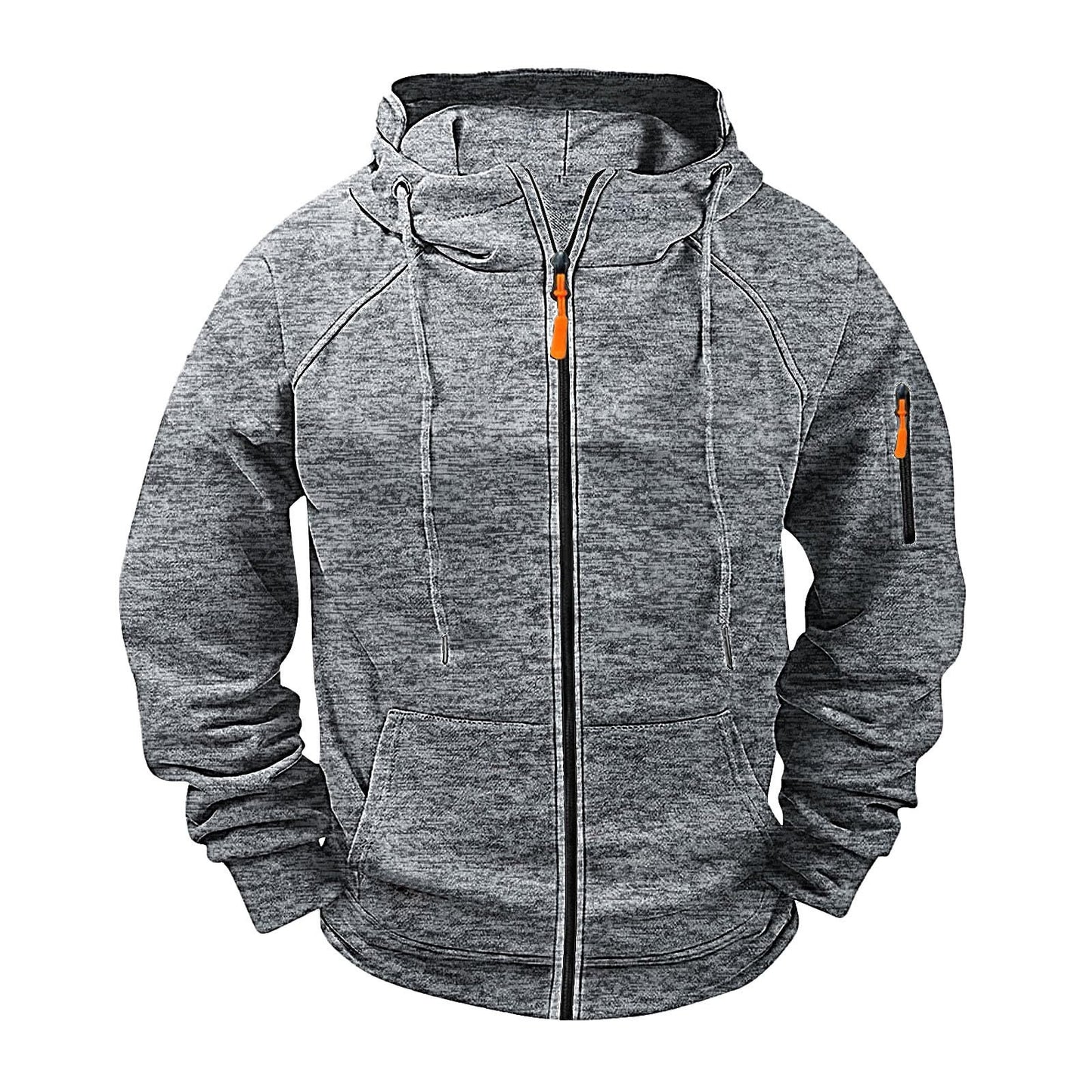 Premium Men's Hooded Sweater - Comfortable Loose Fit Sports Hoodie