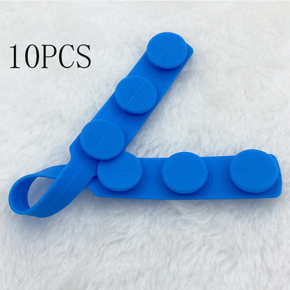 Silicone elastic cord extension strap