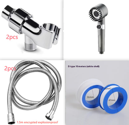 Snowflake Spray Filter Purified Water Pressurized Showerhead Nozzle