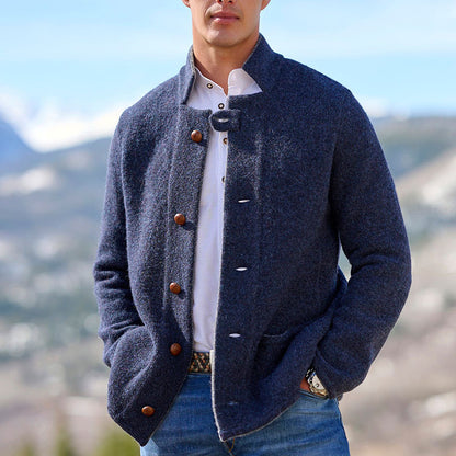 Casual Mid-length Coat And Trench Coat Men
