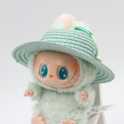 Straw Hat Woven Open Doll Decorative Accessories