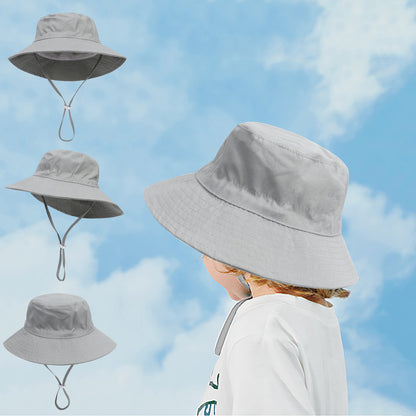 Kids Dinosaur Bucket Hat - UV Sun Protection Beach Hat for Boys & Girls Ages 3-14