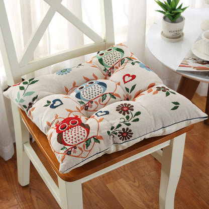 Thickened Non-slip Chair Cushion Tatami Children's Heightened Dining Chair Cushion Solid Wood Stool Car Seat Cushion