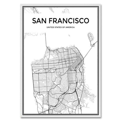 Nordic style living room decoration painting dining room