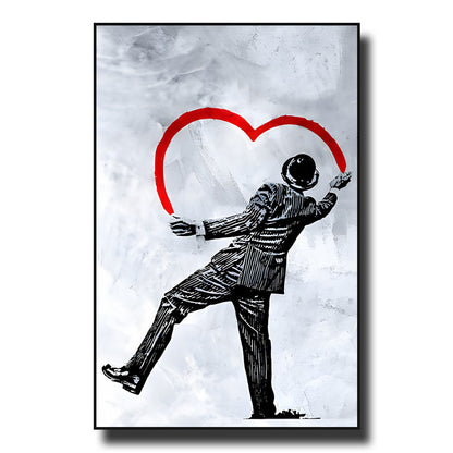 Living Room Decorated Canvas Painting