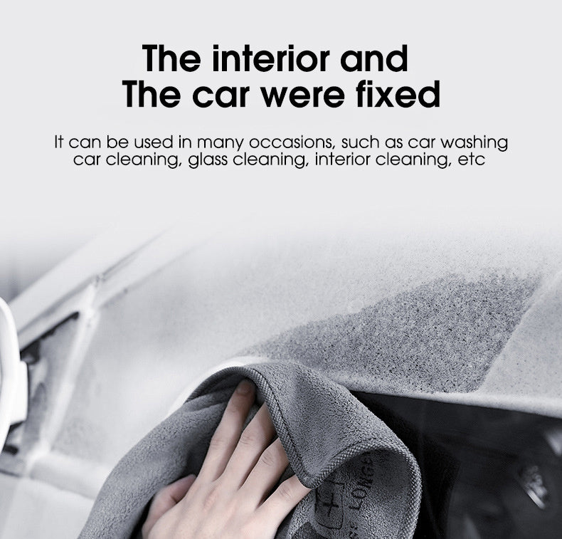 Supreme Microfiber Car Wash Towel - Double-Sided, Super Absorbent, No Shedding, Extra Thick for Professional-Grade Car Care