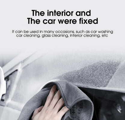 Supreme Microfiber Car Wash Towel - Double-Sided, Super Absorbent, No Shedding, Extra Thick for Professional-Grade Car Care