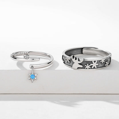 Couple Ring Men And Women Valentine's Day Gift Fashion