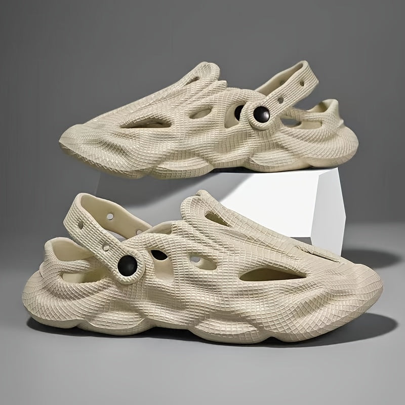 Men's Lightweight EVA Foam Clogs - Anti-Slip Quick Dry Slides for Beach, Pool & Outdoor