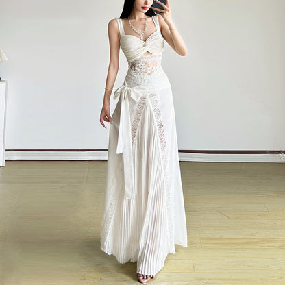 Women's Slim-fit Elegant Sheath Long Skirt Suit