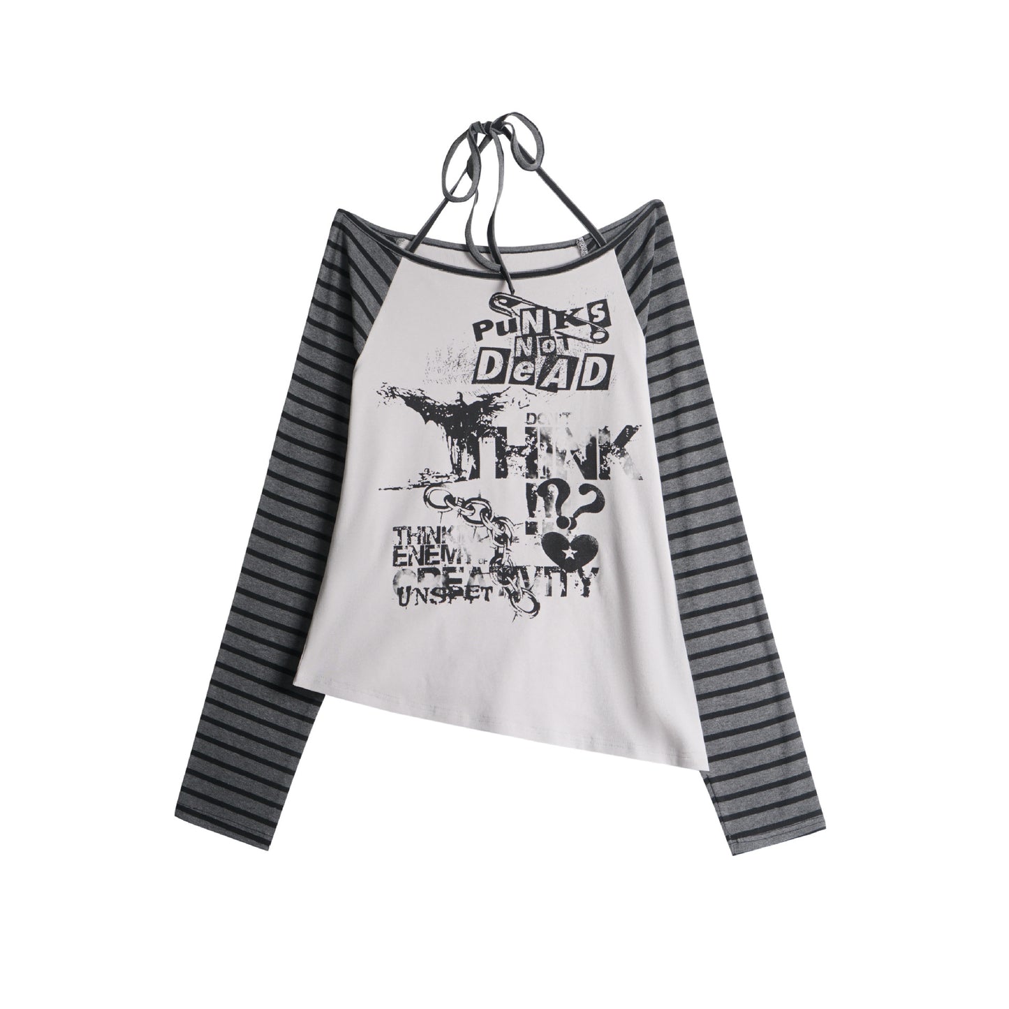 Women's Loose-fitting Long-sleeve T-shirt