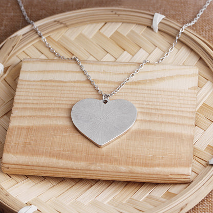 European and American lettering necklace warm Mother's Day gift