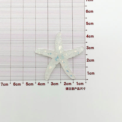 Handgefertigte DIY-Handyhülle aus Cremekleber, Accessoires aus Meeresharz, Seestern