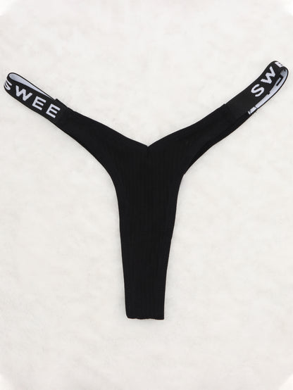 7pcs Combination European and American Underwear Women's Thong