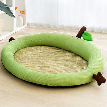 Fruit Backrest Nest Kennel Cat Nest Dog Mat Nest Bigbear Teddy Dog Mat Pet Cool Nest