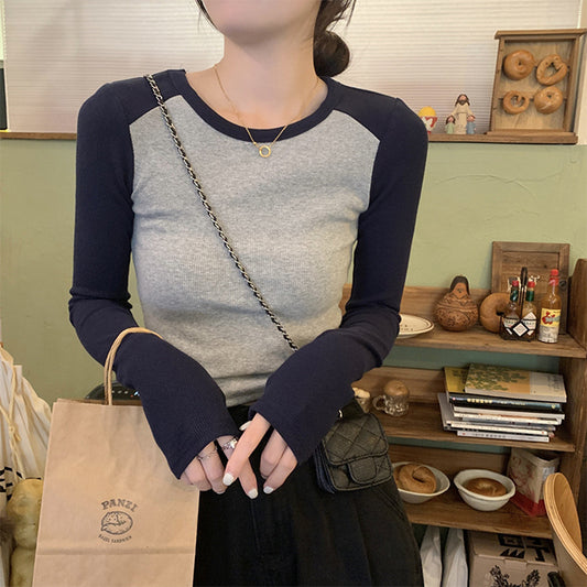 Female Casual Multicolor Slim Fit Slimming Top