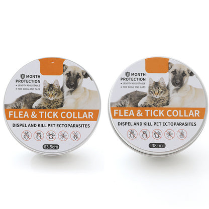 Silicone Pet Collar To Repel Insects Lice Mosquitoes