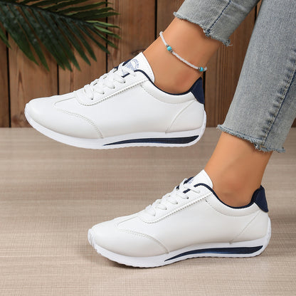 Autumn Casual Sports Trendy White Shoes For Women