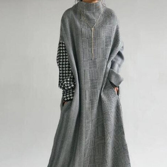 Autumn And Winter Loose Sweaters Dress For Women