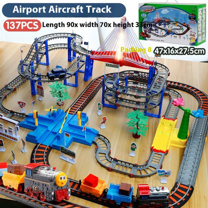 DIY Electric Rail Car Toy Model