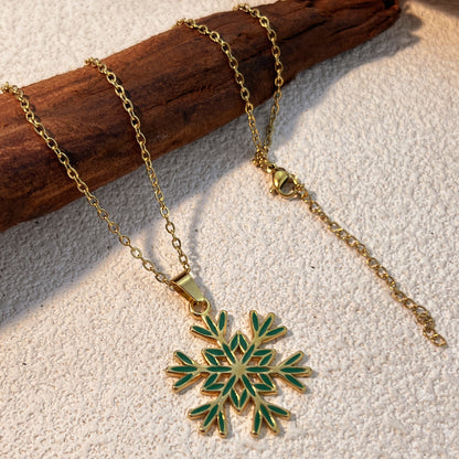 Fashion Stainless Steel Necklace Christmas