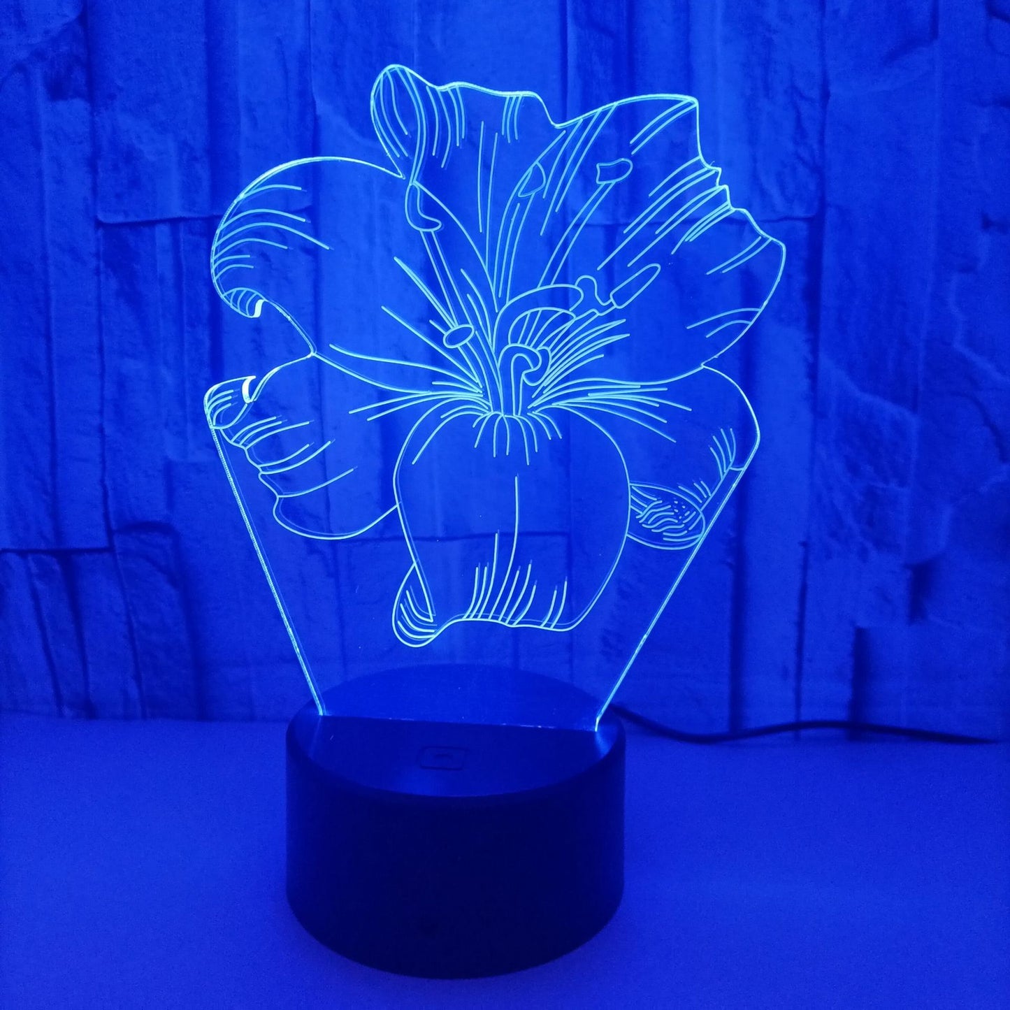 Colorful Creative Valentine's Day Gift 3D Table Lamp