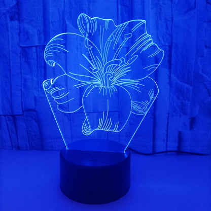 Colorful Creative Valentine's Day Gift 3D Table Lamp