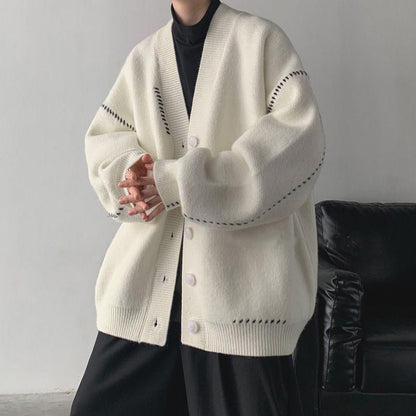 Women's Knitted Cardigan Top Coat