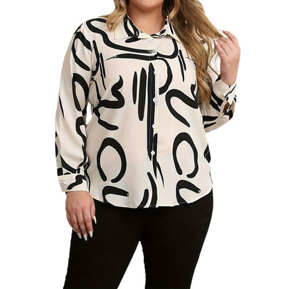 Dignified Sense Of Design Printed Blouse For Women