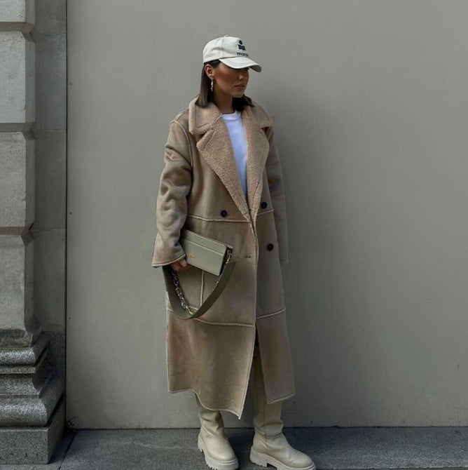 Ladies Fashion British Style Winter Coat Premium Sense