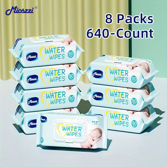 Youngsters's Wet Wipes 80 Pieces*8pcs