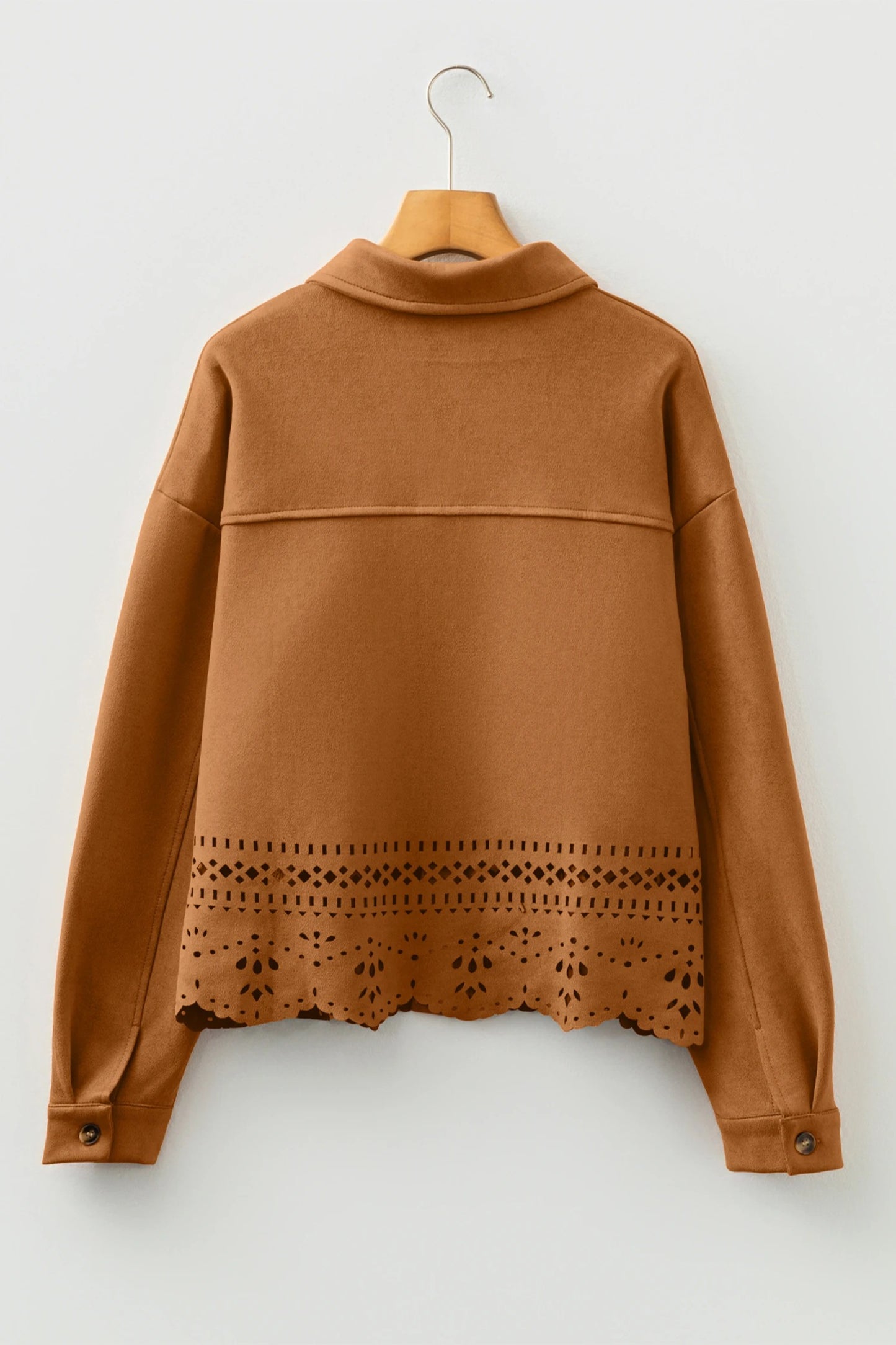 Women's Versatile Casual Fashion Hollow-out Jacket