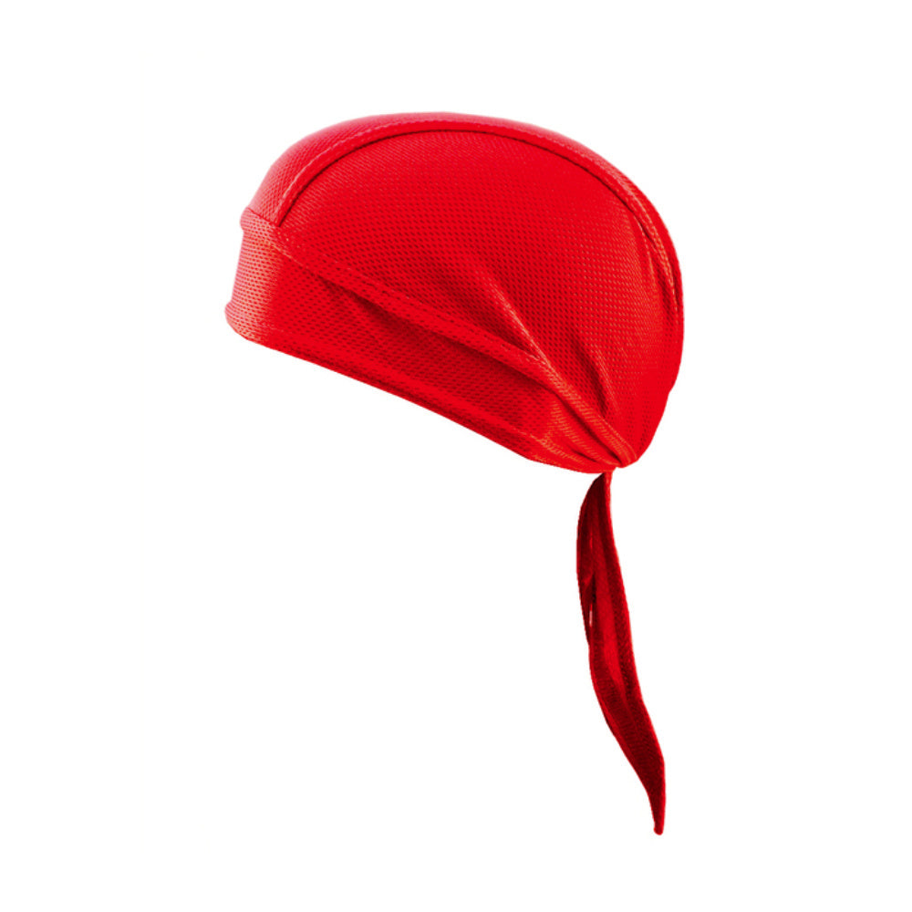 Premium Breathable Mesh Cycling Cap - Long Tail Head Wrap Beanie for Men | Sports Skull Cap