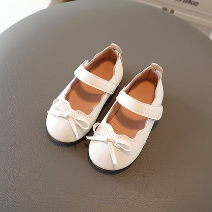 Girls Princess Mary Jane Shoes - Star Pattern Non-Slip Toddler Shoes