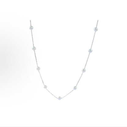 Starry Sky Shell Pearls Couple Valentine's Day Gift Necklace