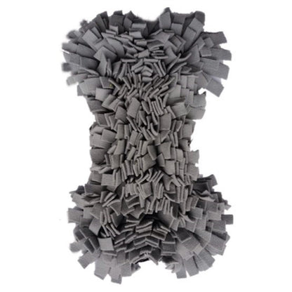Bone toy pet sniffing pad