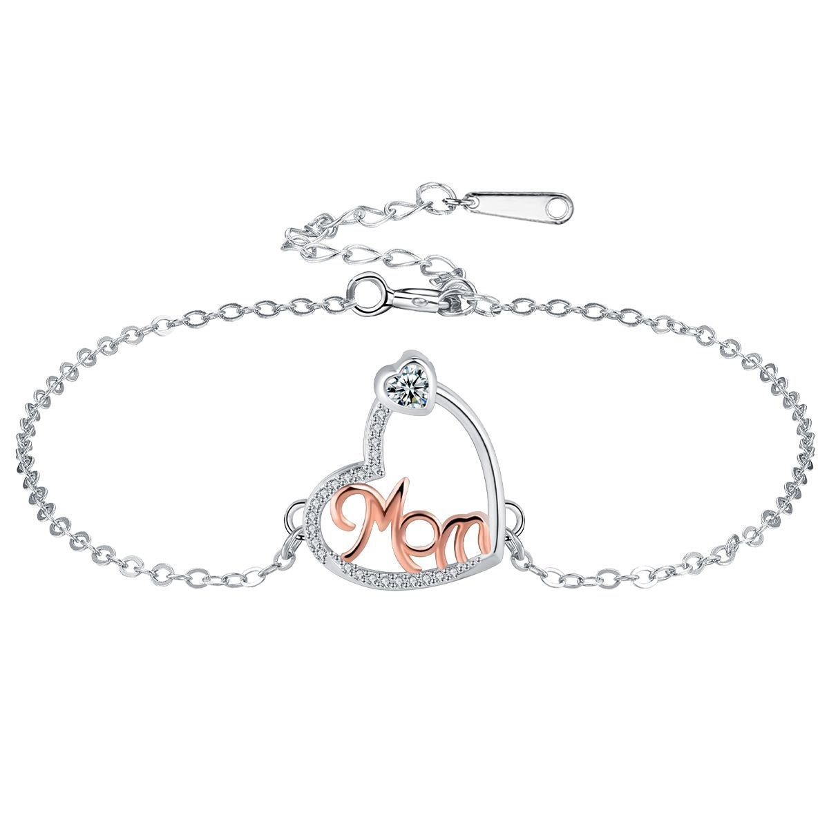 Heart-shaped Bracelet Jewelry Gift For Mother's Day