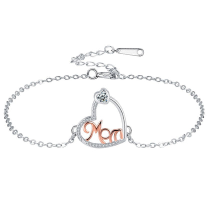 Heart-shaped Bracelet Jewelry Gift For Mother's Day