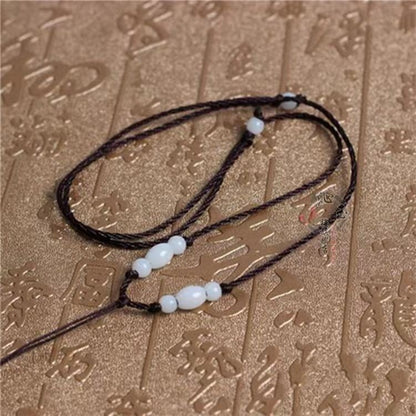 Braided Multicolor Neck Cord