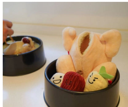 Dogs Leaking Food, Hiding Food, Smelling Toys