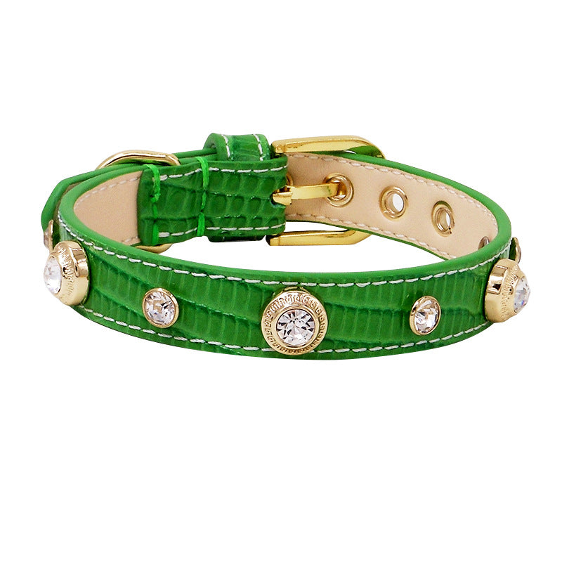 New Hot Sell Leather Pet Collar Multicolor
